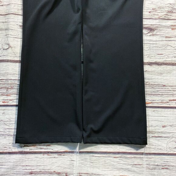 Thalian Womens Pants size 10 Black Career Dress Bootcut x29"inseam Stretch Blend - Picture 10 of 10